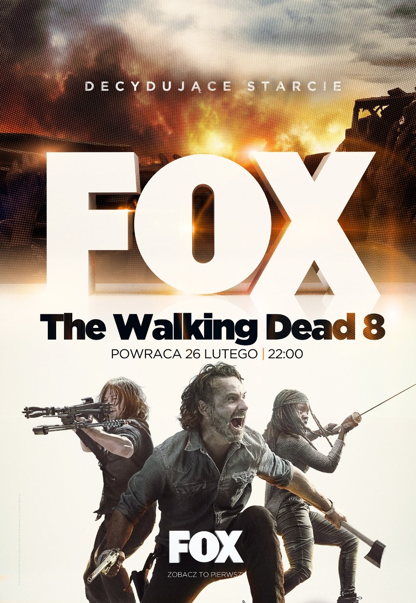 "The Walking Dead" sezon 8B. Decydujące starcie Ricka z Neganem! Nowe odcinki zaraz po premierze w USA! [WIDEO+ZDJĘCIA]