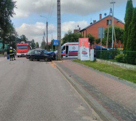 Suchowola. Dwie osoby ranne w wypadku
