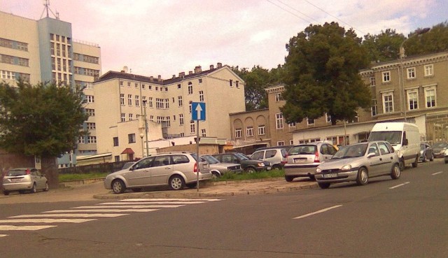 Róg ulic Korzeniowskiego i Drzymały w Szczecinie