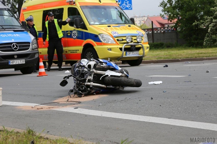 Tragiczny wypadek w Opolu. Nie żyje 28-letni motocyklista