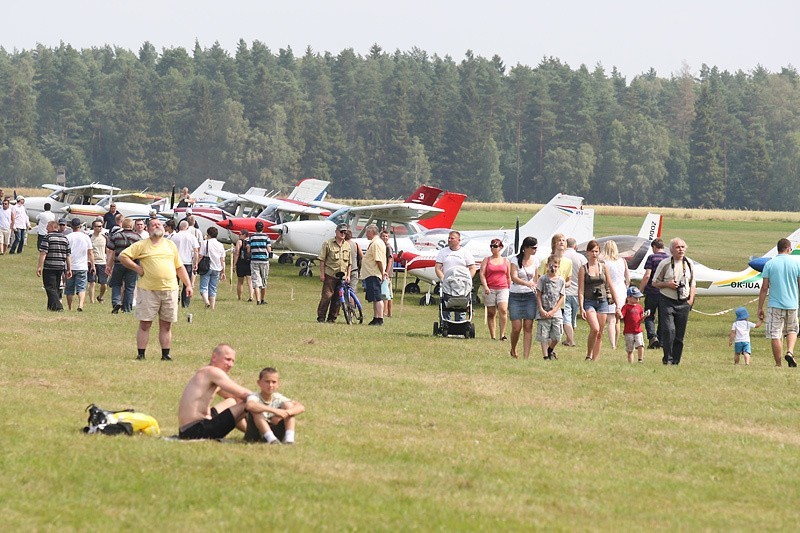 Piknik lotniczy w Krępie