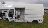 Skradziony mercedes i części samochodowe w rękach łukowskich policjantów