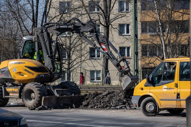 Prace na ulicy Teligi mają się zakończyć do 31 maja 2022r.