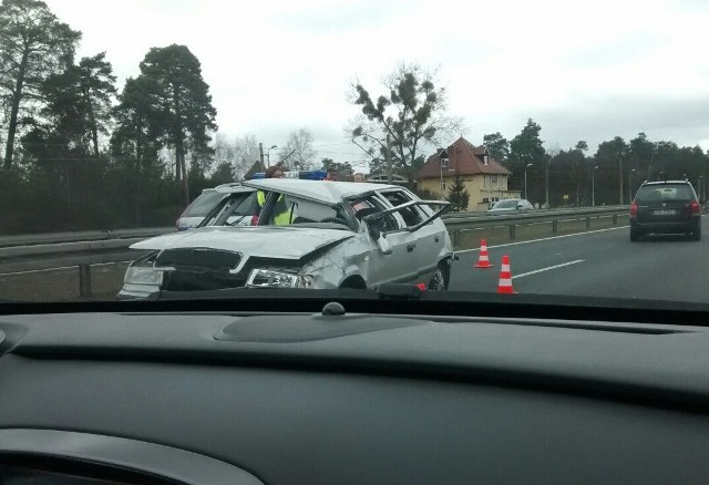 Wypadek w miejscowości Rurka.