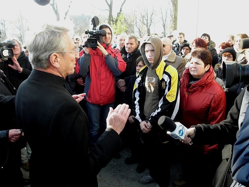 Protest w Ludzisku