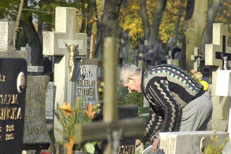 Trwają przygotowania do dnia Wszystkich Świetych. Kupujemy...