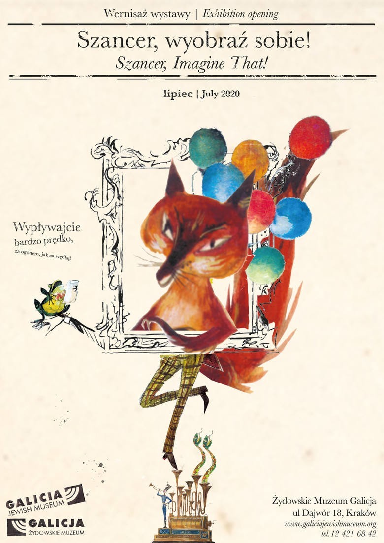 W muzeum Galicja wystawa najpiękniejszych ilustracji Jana Marcina Szancera znanych z dziecięcych lektur