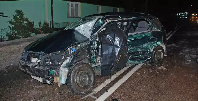 Pierwszy wypadek miał miejsce w Jutrzence, kilkanaście kilometrów przed Bytowem jadąc od Słupska. 