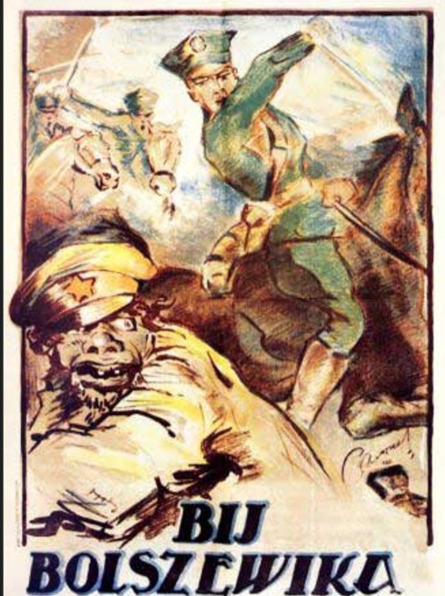 Polski plakat propagandowy z 1920 roku