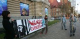 Protest ekologów przed Oceanarium w Szczecinie (zobacz film)