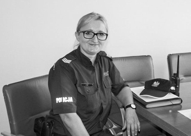 Aspirant Elżbieta Bąk miała 46 lat, była dzielnicową Komendy Powiatowej Policji w Żaganiu 