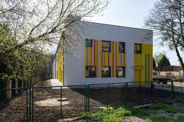 Nowe przedszkole w Miechowicach. Zobacz kolejne zdjęcia. Przesuwaj zdjęcia w prawo - naciśnij strzałkę lub przycisk NASTĘPNE