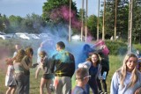 Zabawa z bańkami i kolorami holi na terenach podożynkowych w Koszalinie [ZDJĘCIA]