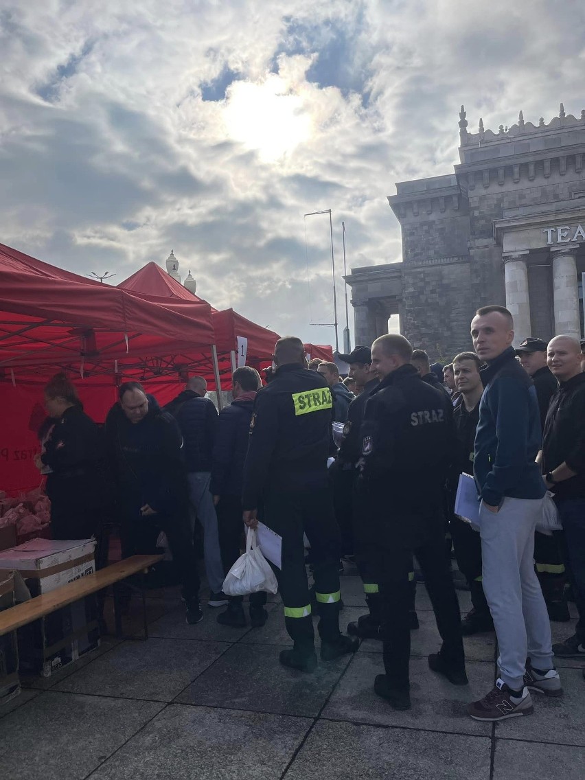 Zgierscy strażacy rywalizowali podczas Mistrzostw Polski w biegu po schodach! ZDJĘCIA