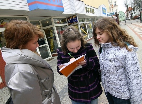 Młodzi mieszkańcy Słupska popierają naszą inicjatywę