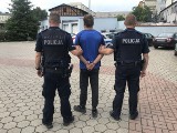 Recydywista-rozbójnik z Nakła zatrzymany przez policję