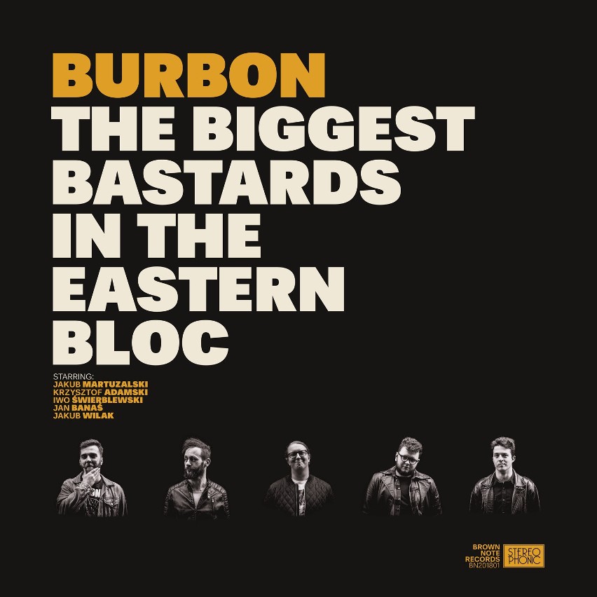 Okładka najnowszej EP-ki zespołu Burbon - „The Biggest...