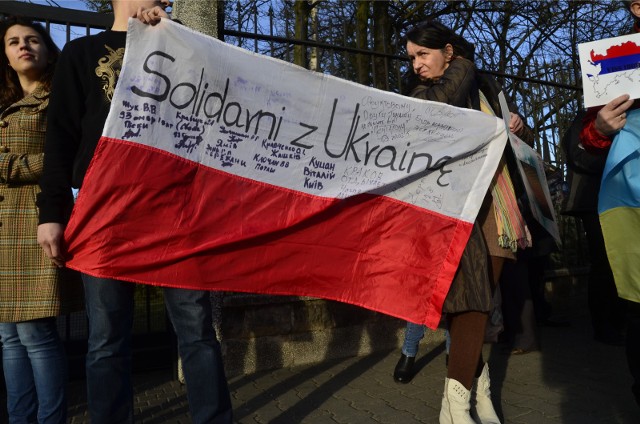 Protesty solidarności z Ukrainą odbywały się pod Konsulatem Rosji w Poznaniu już kilkukrotnie, m.in. w 2014 i 2015 roku, podczas działań zbrojnych w Donbasie.