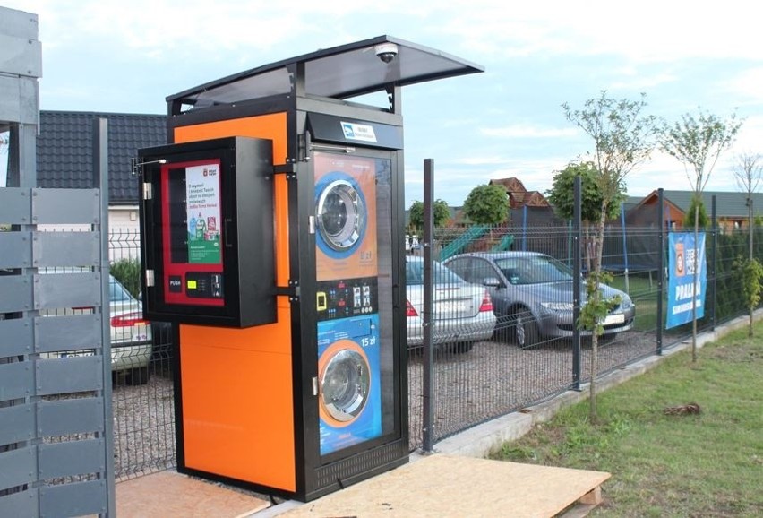 Polski startup instaluje automaty pralnicze dla kierowców....