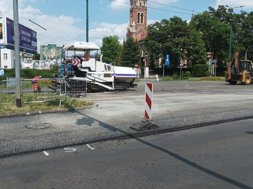 Remont ulicy Henryka Sienkiewicza w Sosnowcu