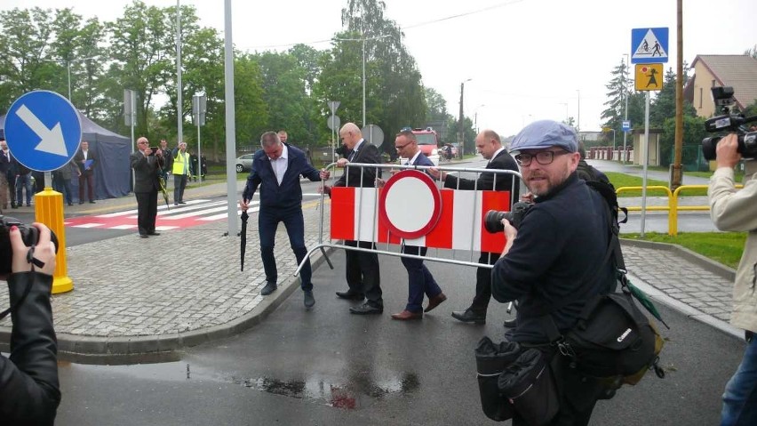 Rondo w Łubiance i nowa droga do Bierzgłowa ze ścieżką rowerową