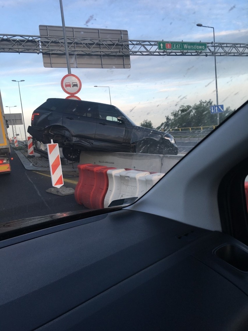 Wypadek na Kleeberga w Białymstoku