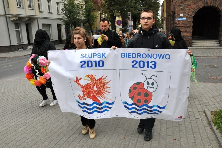 Protest przeciwko kolejnemu dyskontowi w Słupsku [ZDJĘCIA] 