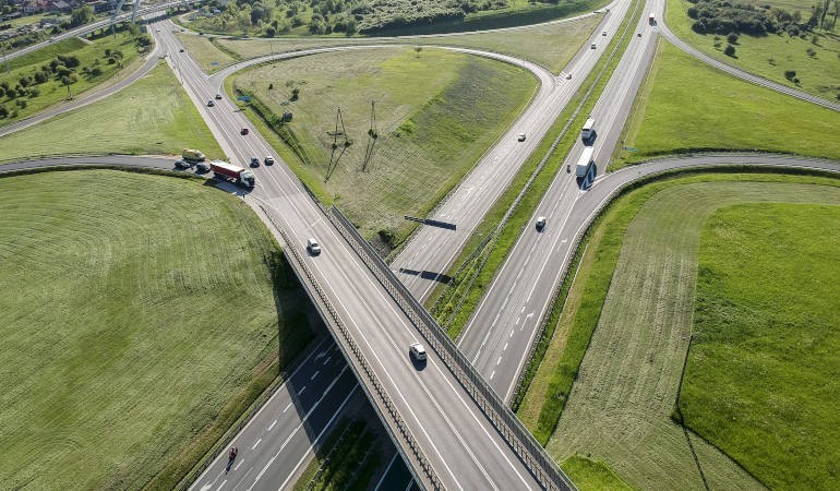 Podróżujący autostradą A4 pomiędzy Katowicami i Krakowem od...