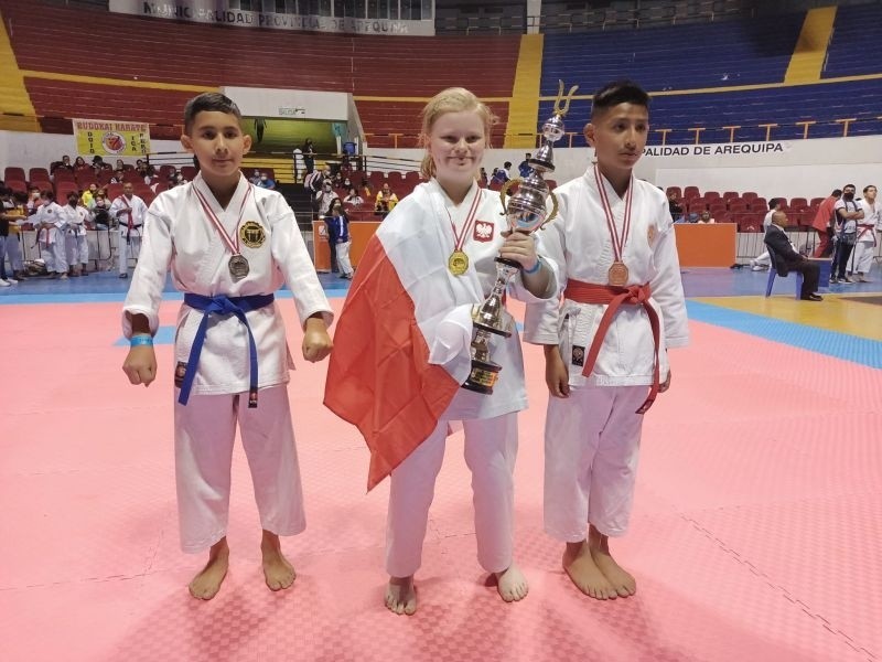 Piękny sukces! Uczeń szkoły w Belsku Dużym zwycięzcą III Międzynarodowych Mistrzostw Karate w Peru - zobacz zdjęcia
