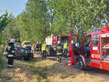 Wypadek w miejscowości Podwody-Kolonia (powiat bełchatowski)