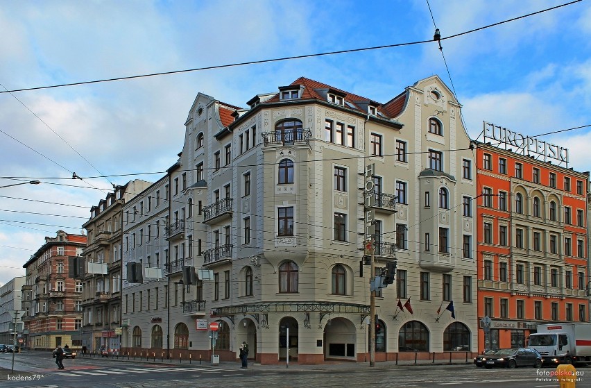 Hotel Europejski w centrum Wrocławia także przeszedł...