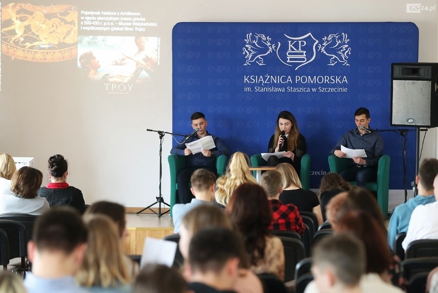 Międzynarodowe czytanie "Iliady" w Książnicy Pomorskiej w Szczecinie 