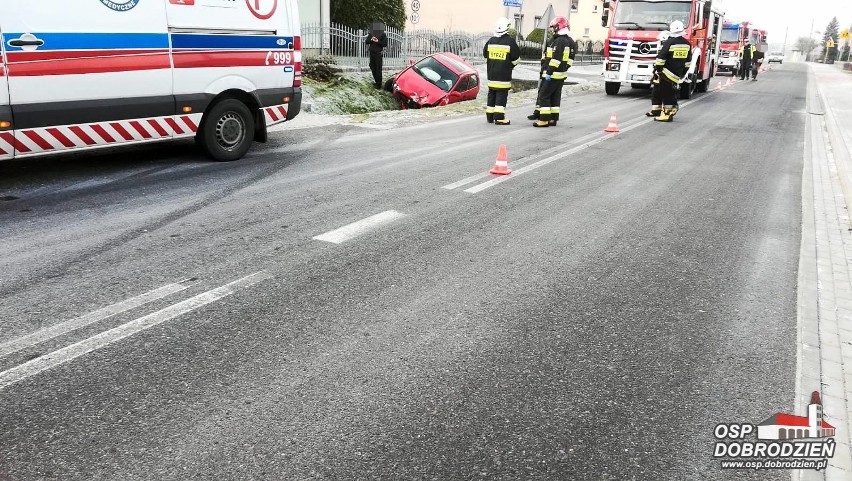 Do kolizji doszło dzisiaj przed godz. 10.00 w miejscowości...