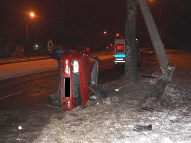 Wypadek na ul. Polnej w Toruniu