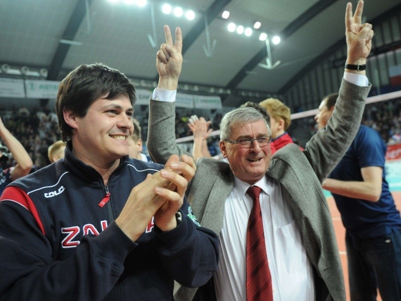 ZAKSA Kedzierzyn-KoLle - CSKA Sofia. Pólfinal pucharu CEV.