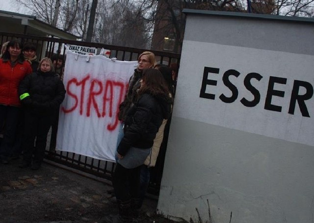 W Esser Polska trwa strajk okupacyjny.