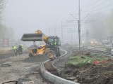 Rondo na skrzyżowaniu Warneńczyka, Bażyńskich i Grudziądzkiej coraz bardziej widoczne