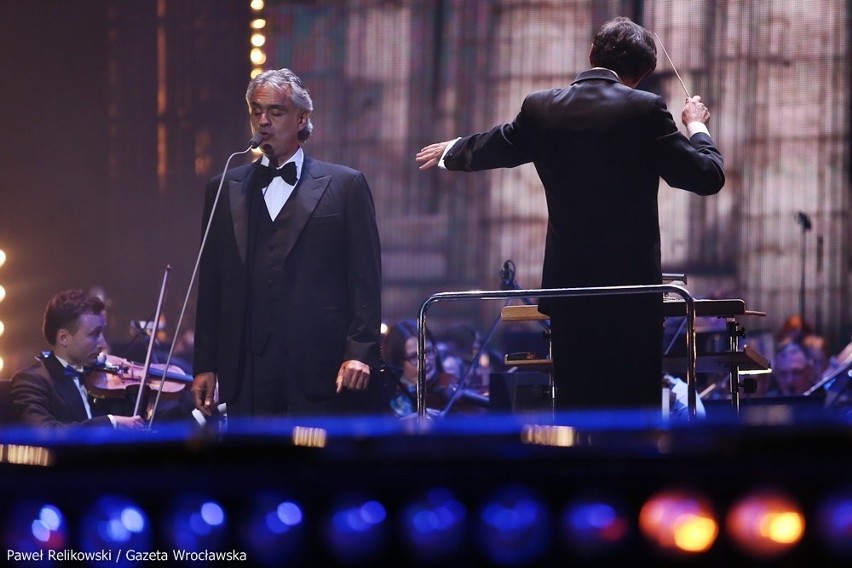 Andrea Bocelli wystąpił na Stadionie Wrocław (ZDJĘCIA)