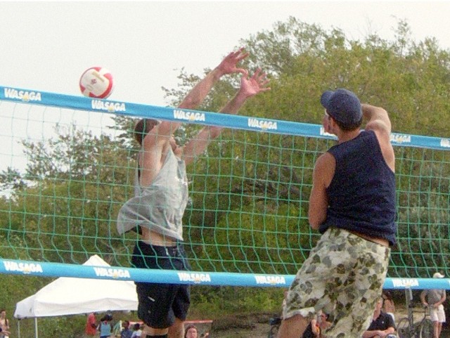 Siatkarze plażowi rywalizowali w Suwałkach.