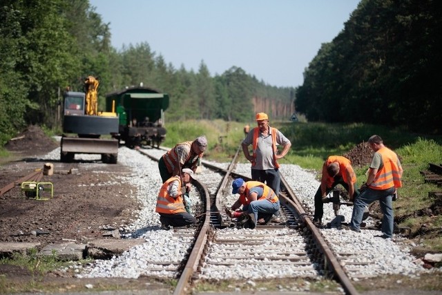 Na odbudowę torów na odcinku Jełowa - Murów PKP Polskie Linie Kolejowe przeznaczyły około 5 mln złotych.