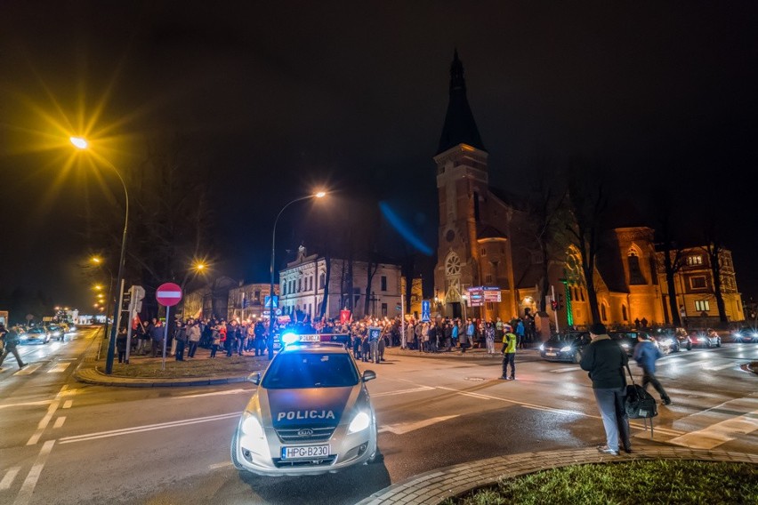 Nowy Sącz. Marsz pamięci Żołnierzy Niezłomnych