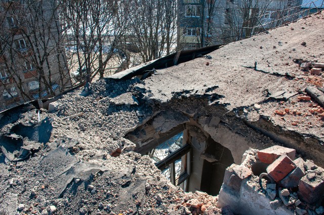 Zniszczenia wojenne w Charkowie