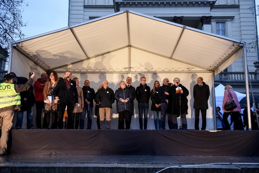 KOD manifestował w obronie wolności