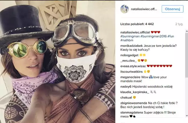 Natalia Siwiec wspomina wyjazd na pustynny festiwal Burning Man: Tak powinien wyglądać świat