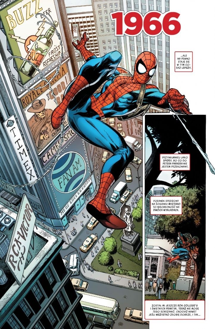 "Spider-Man. Historia życia" [RECENZJA] Podróż przez 60-letnie życie najpopularniejszego superbohatera z uniwersum Marvela