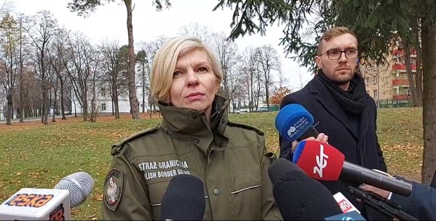 Mjr Katarzyna Zdanowicz, rzecznik prasowy Podlaskiego...