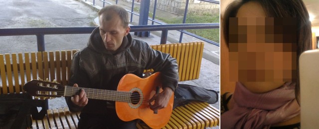 Piotr Stolarczyk z gitarą wybiera się, podobnie jak wielu mieszkańców Gryfic, na pielgrzymkę do Reska, aby modlić się za ofiary tej zbrodni. Obok ostatnie zdjęcie żyjącej jeszcze 24-letniej Małgorzaty, która została zamordowana. Zdjęcie pochodzi z telefonu komórkowego.