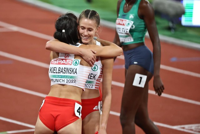 Anna Kiełbasińska i Natalia Kaczmarek