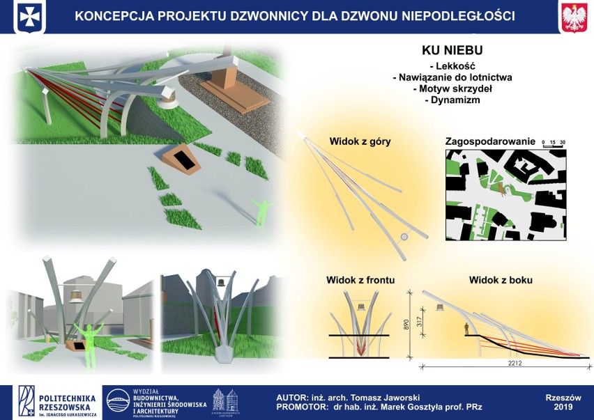 Dwoje studentów architektury Politechniki Rzeszowskiej -...