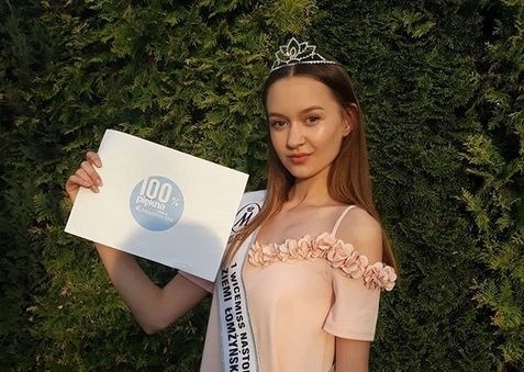 Zuzanna Poteraj zdobyła tytuł Miss Polski Nastolatek 2018....
